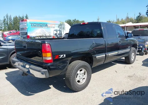 2001 Chevrolet Silverado 1500 Ls из США, поврежденный, VIN 2GCEK19T211157117
